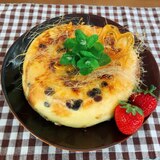 余った食パンで炊飯器パンプディング*♬೨̣̥